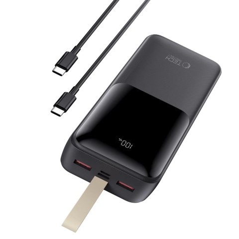Powerbank Tech-Protect PB03 30000mAh 22.5W - czarny Powerbank Tech-Protect PB03 30000mAh 22.5W - czarny