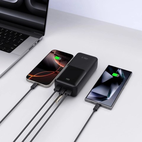 Powerbank Tech-Protect PB03 30000mAh 22.5W - czarny Powerbank Tech-Protect PB03 30000mAh 22.5W - czarny