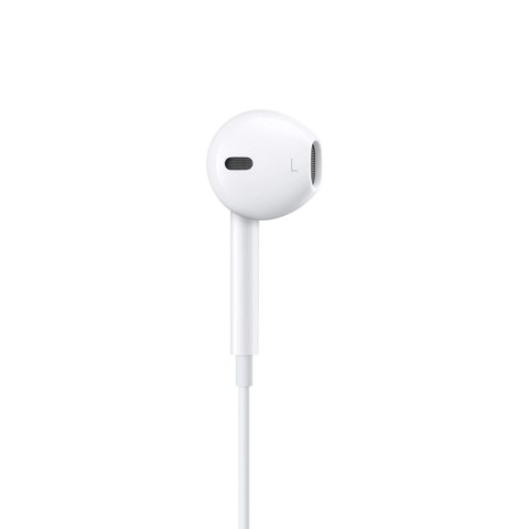 Słuchawki przewodowe Apple EarPods MYQY3ZM/A USB-C z pilotem sterującym - białe Słuchawki przewodowe Apple EarPods MYQY3ZM/A USB-C z pilotem sterującym - białe