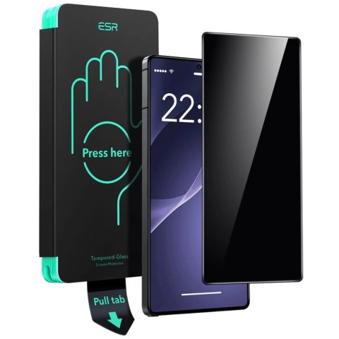 Szkło prywatyzujące ESR Tempered Glass na Samsung Galaxy S25 Ultra Szkło prywatyzujące ESR Tempered Glass na Samsung Galaxy S25 Ultra