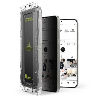 Szkło prywatyzujące Ringke Easy Slide 2-pack na Samsung Galaxy S25