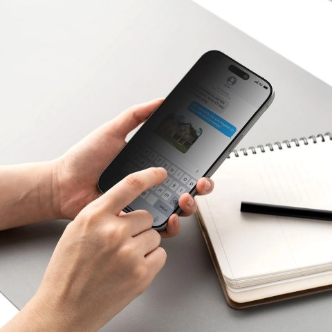 Szkło prywatyzujące Ringke Easy Slide 2-pack na Samsung Galaxy S25 Szkło prywatyzujące Ringke Easy Slide 2-pack na Samsung Galaxy S25