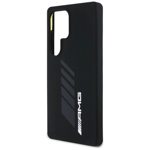 Etui AMG Oversize Rhombs MagSafe na Samsung Galaxy S25 Ultra - czarne Etui AMG Oversize Rhombs MagSafe na Samsung Galaxy S25 Ultra - czarne