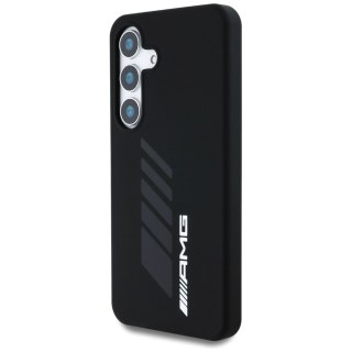 Etui AMG Oversize Rhombs MagSafe na Samsung Galaxy S25 - czarne