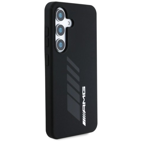 Etui AMG Oversize Rhombs MagSafe na Samsung Galaxy S25 - czarne Etui AMG Oversize Rhombs MagSafe na Samsung Galaxy S25 - czarne