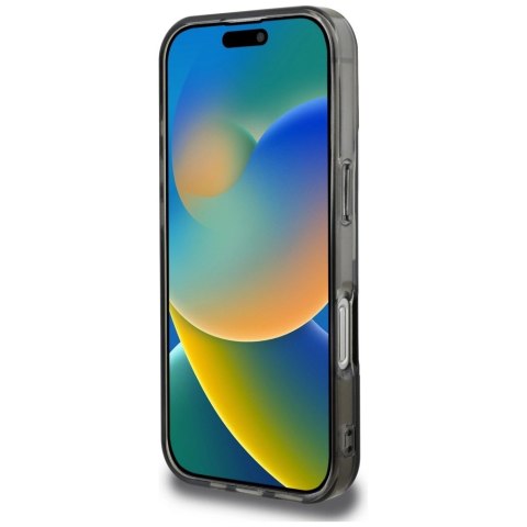 Etui BMW Motorsport IML Vertical Stripe na iPhone 16 Pro Max - czarne