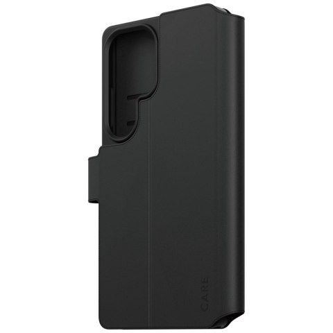 Etui CARE by PanzerGlass Feature Wallet Kickstand na Samsung Galaxy S25 Ultra - czarne Etui CARE by PanzerGlass Feature Wallet Kickstand na Samsung Galaxy S25 Ultra - czarne
