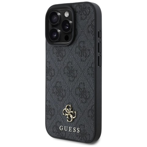 Etui Guess HC PU 4G Small 4G and Classic na iPhone 16 Pro Max MagSafe - czarne