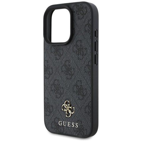 Etui Guess HC PU 4G Small 4G and Classic na iPhone 16 Pro Max MagSafe - czarne