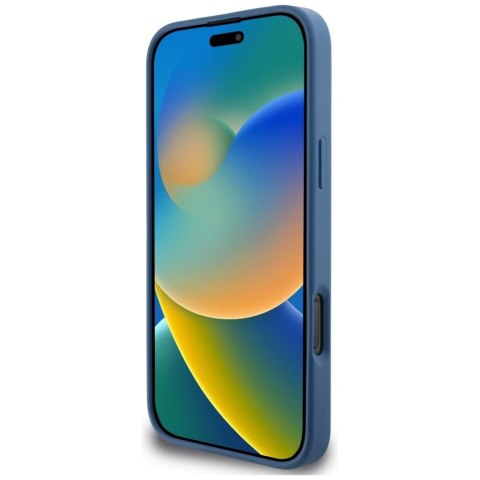 Etui Guess HC PU 4G Small 4G and Classic na iPhone 16 Pro Max MagSafe - niebieskie Etui Guess HC PU 4G Small 4G and Classic na iPhone 16 Pro Max MagSafe - niebieskie