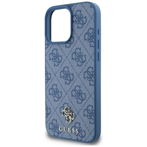 Etui Guess HC PU 4G Small 4G and Classic na iPhone 16 Pro Max MagSafe - niebieskie Etui Guess HC PU 4G Small 4G and Classic na iPhone 16 Pro Max MagSafe - niebieskie