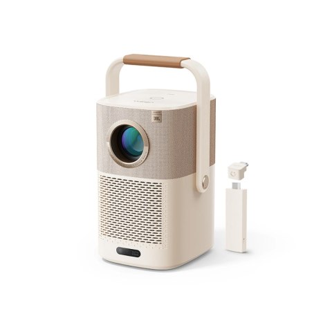 Projektor multimedialny Yaber T2 Plus LCD FullHD 1080p z głośnikami JBL - beżowy Projektor multimedialny Yaber T2 Plus LCD FullHD 1080p z głośnikami JBL - beżowy