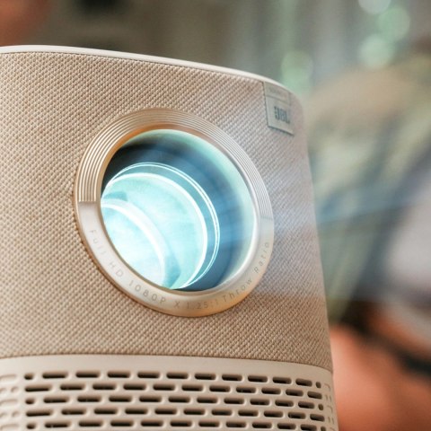 Projektor multimedialny Yaber T2 Plus LCD FullHD 1080p z głośnikami JBL - beżowy Projektor multimedialny Yaber T2 Plus LCD FullHD 1080p z głośnikami JBL - beżowy