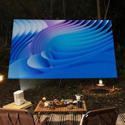 Projektor multimedialny Yaber T2 Plus LCD FullHD 1080p z głośnikami JBL - beżowy Projektor multimedialny Yaber T2 Plus LCD FullHD 1080p z głośnikami JBL - beżowy