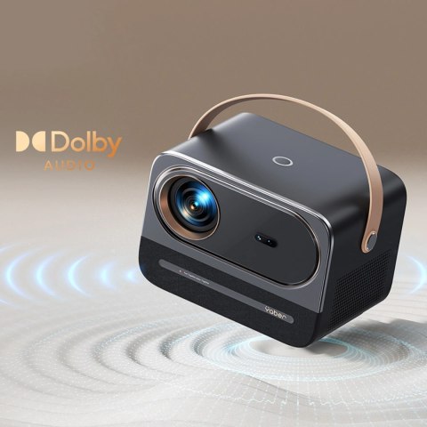 Projektor multimedialny Yaber U12 LCD FullHD 1080p z głośnikami stereo - czarny Projektor multimedialny Yaber U12 LCD FullHD 1080p z głośnikami stereo - czarny