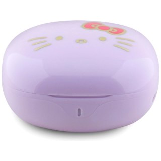 Słuchawki TWS Hello Kitty O Glossy Finish - fioletowe