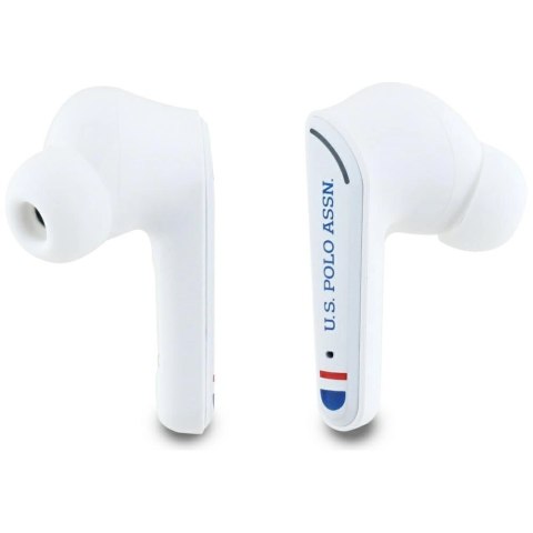 Słuchawki TWS US Polo DH Logo Bluetooth - białe Słuchawki TWS US Polo DH Logo Bluetooth - białe