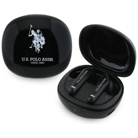 Słuchawki TWS US Polo DH Logo Bluetooth - czarne Słuchawki TWS US Polo DH Logo Bluetooth - czarne