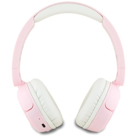 Słuchawki nauszne Hello Kitty Face Logo Bluetooth - różowe Słuchawki nauszne Hello Kitty Face Logo Bluetooth - różowe