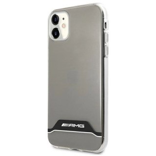 Etui AMG Electroplate Black&White na iPhone 11 / XR 6,1" - przezroczyste
