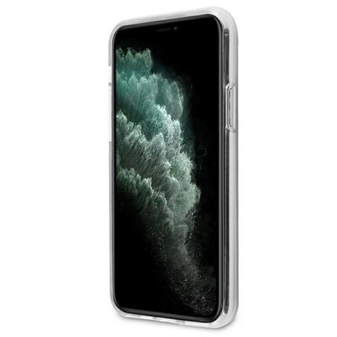 Etui AMG Electroplate Black&White na iPhone 11 / XR 6,1" - przezroczyste Etui AMG Electroplate Black&White na iPhone 11 / XR 6,1" - przezroczyste