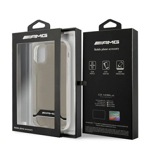 Etui AMG Electroplate Black&White na iPhone 11 / XR 6,1" - przezroczyste Etui AMG Electroplate Black&White na iPhone 11 / XR 6,1" - przezroczyste