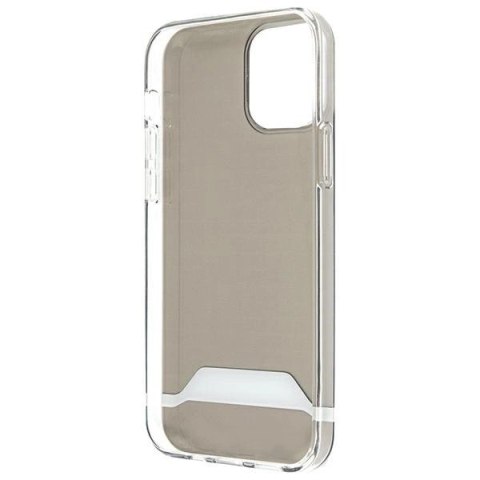Etui AMG Electroplate Black&White na iPhone 12 / 12 Pro - przezroczyste Etui AMG Electroplate Black&White na iPhone 12 / 12 Pro - przezroczyste