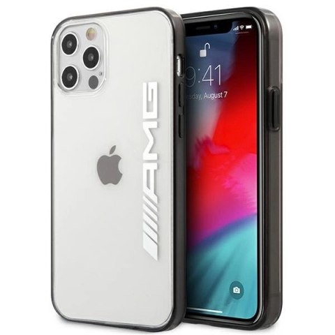 Etui AMG Metallic Painted na iPhone 12 Pro Max - przezroczyste Etui AMG Metallic Painted na iPhone 12 Pro Max - przezroczyste