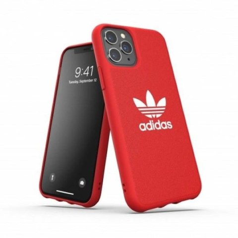 Etui Adidas Moulded Case Canvas na iPhone 11 Pro - czerwone