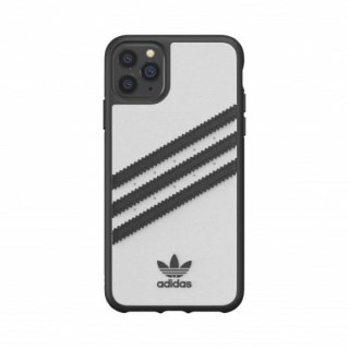 Etui Adidas Moulded Case PU na iPhone 11 Pro Max - biało-czarne