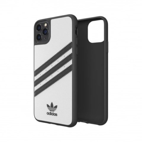 Etui Adidas Moulded Case PU na iPhone 11 Pro Max - biało-czarne