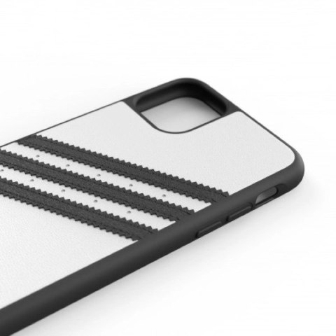 Etui Adidas Moulded Case PU na iPhone 11 Pro Max - biało-czarne