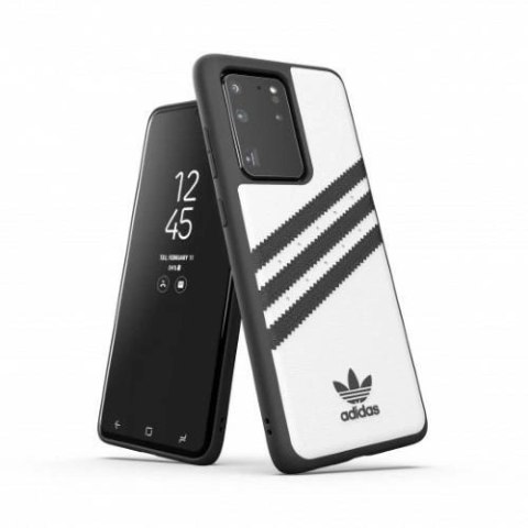 Etui Adidas OR Moudled Case PU na Samsung Galaxy S20 Ultra - biało-czarne