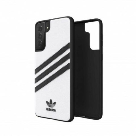 Etui Adidas OR Moudled Case PU na Samsung Galaxy S21+ - biało-czarne