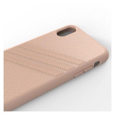 Etui Adidas OR Moudled Case Snake na iPhone Xr - różowe
