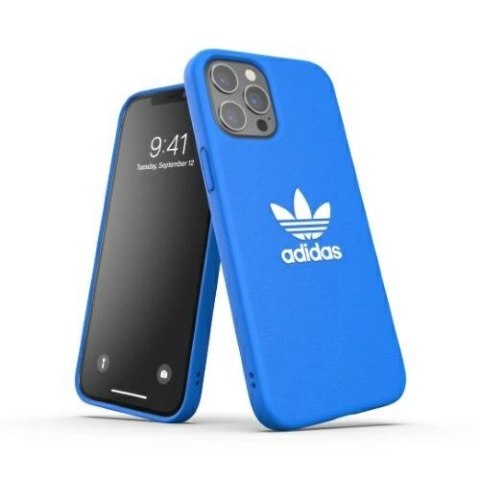 Etui Adidas OR Moulded Case Basic na iPhone 12 Pro Max - niebiesko-białe