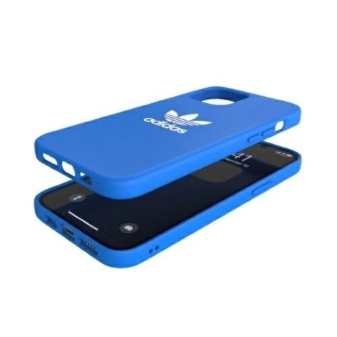 Etui Adidas OR Moulded Case Basic na iPhone 12 Pro Max - niebiesko-białe