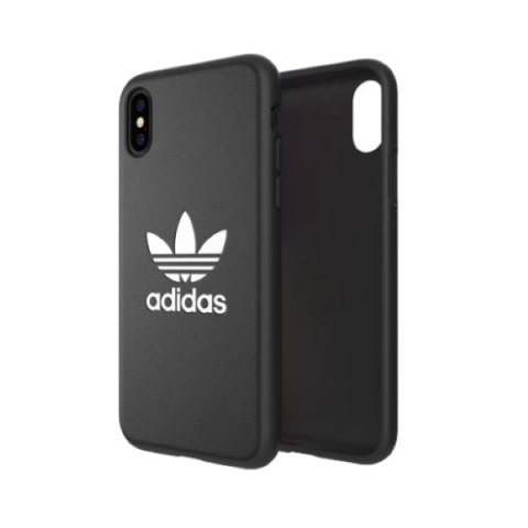 Etui Adidas OR Moulded Case Basic na iPhone X / XS - czarno-białe