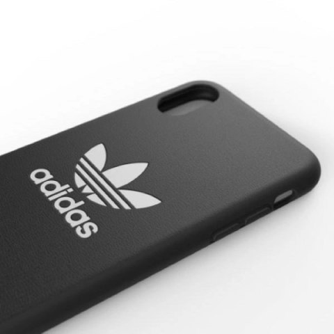 Etui Adidas OR Moulded Case Basic na iPhone X / XS - czarno-białe