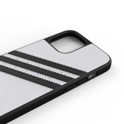 Etui Adidas OR Moulded Case PU na iPhone 12 Pro Max - biało-czarne