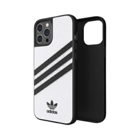 Etui Adidas OR Moulded Case PU na iPhone 12 Pro Max - biało-czarne