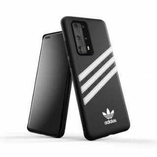 Etui Adidas OR Moulded PU na Huawei P40 - czarno-białe
