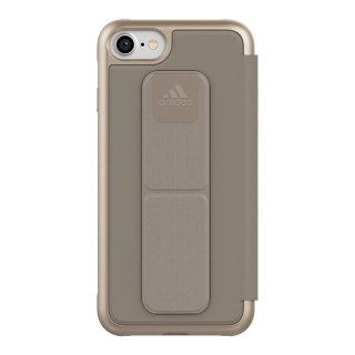 Etui Adidas SP Folio Grip Case na iPhone 8 - beżowe