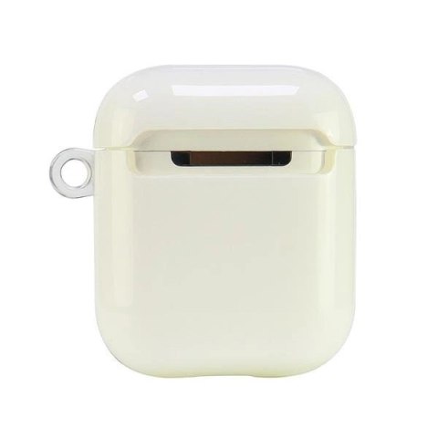 Etui Audi IML Geometric Pattern na AirPods 1 / 2 - białe Etui Audi IML Geometric Pattern na AirPods 1 / 2 - białe