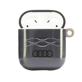 Etui Audi IML Geometric Pattern na AirPods 1 / 2 - szare