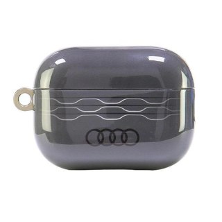 Etui Audi IML Geometric Pattern na AirPods Pro 2 - szare