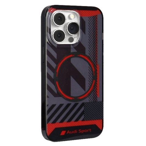 Etui Audi IML Sport MagSafe Case na iPhone 13 Pro / 13 6.1" - czarne Etui Audi IML Sport MagSafe Case na iPhone 13 Pro / 13 6.1" - czarne