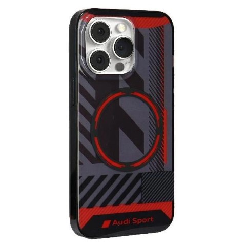 Etui Audi IML Sport MagSafe Case na iPhone 13 Pro Max - czarne Etui Audi IML Sport MagSafe Case na iPhone 13 Pro Max - czarne