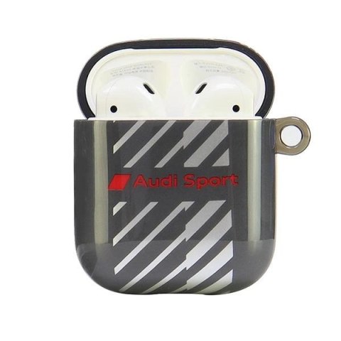 Etui Audi IML Sport na AirPods 1 / 2 - czarne Etui Audi IML Sport na AirPods 1 / 2 - czarne