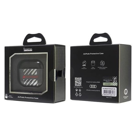 Etui Audi IML Sport na AirPods 3 - czarne Etui Audi IML Sport na AirPods 3 - czarne